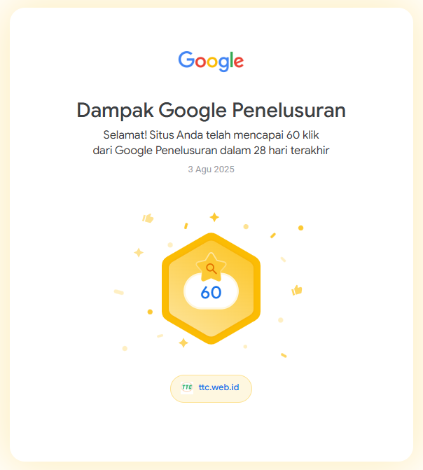Google Award for LPK TTC