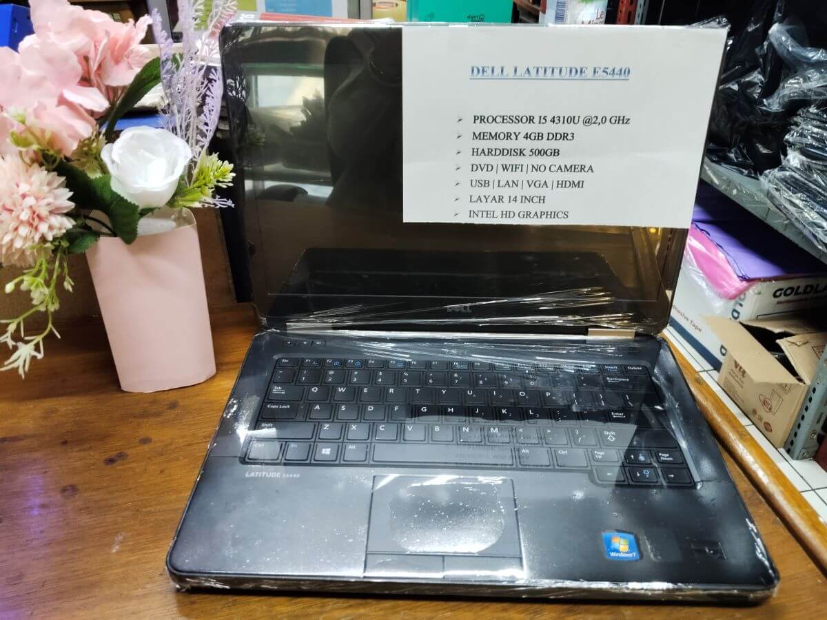 Notebook Dell Latitude E5440 second 14 inci Intel Core i5 RAM 4GB HDD 500GB