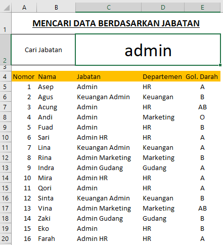 Formula Dynamic Search